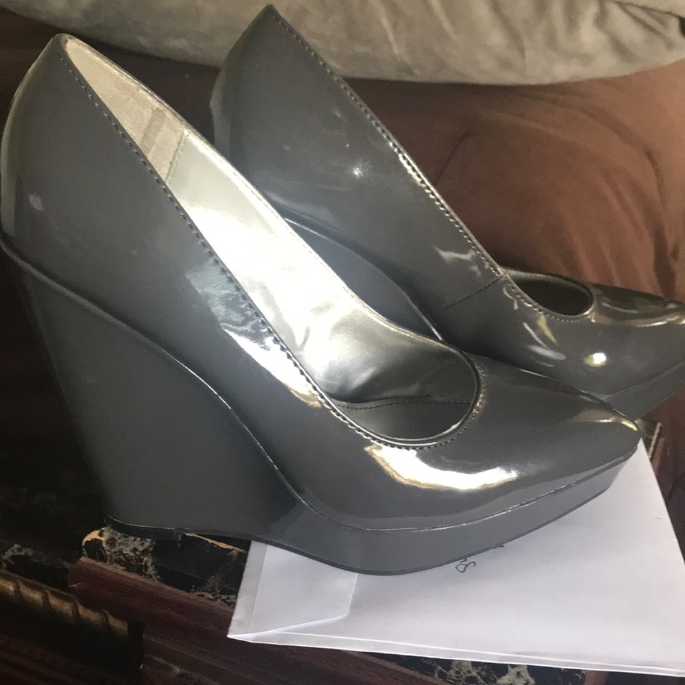 Smoke Gray heels